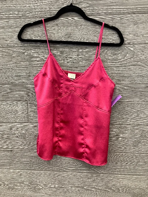 Top Sleeveless By A New Day In Pink, Size: Xs