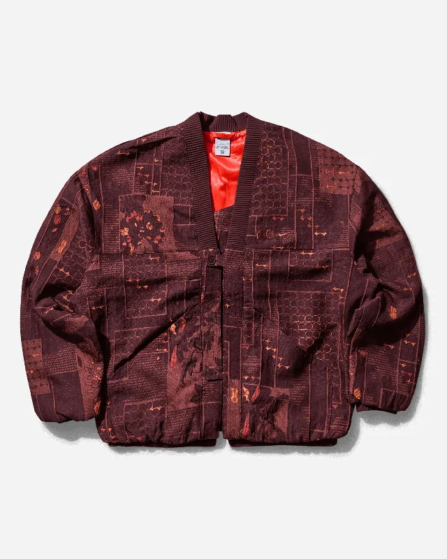 Women's Naomi Osaka Jacquard Jacket Burgundy Crush