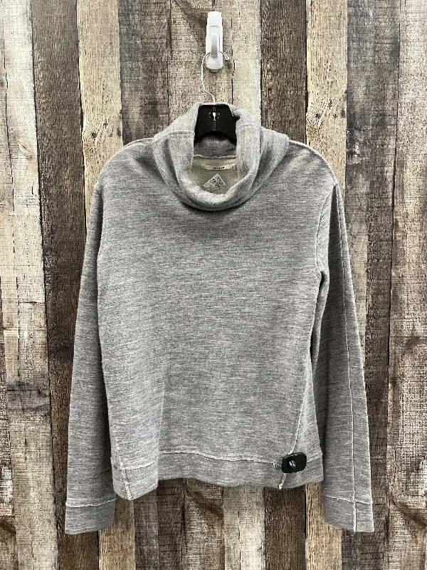 Sweatshirt Collar By J Brand In Grey, Size: M