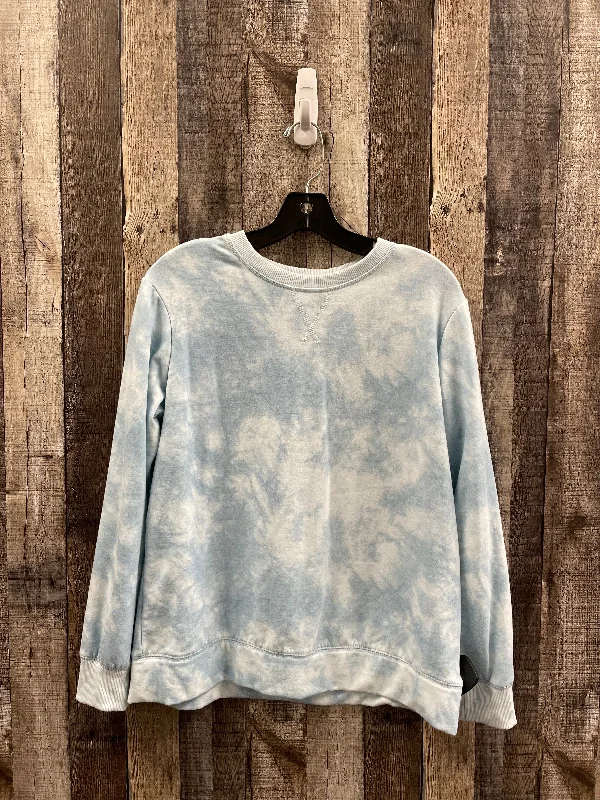 Sweatshirt Crewneck By Stars Above In Tie Dye Print, Size: M