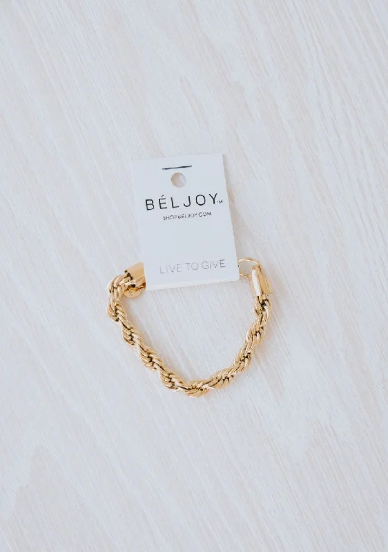 Blossom Rope Chain Bracelet