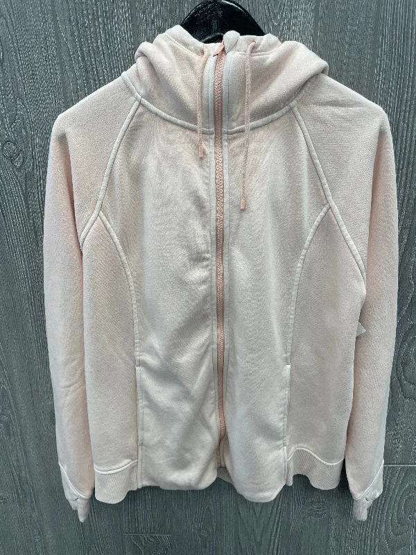 Athletic Sweatshirt Hoodie By All In Motion In Pink, Size: L