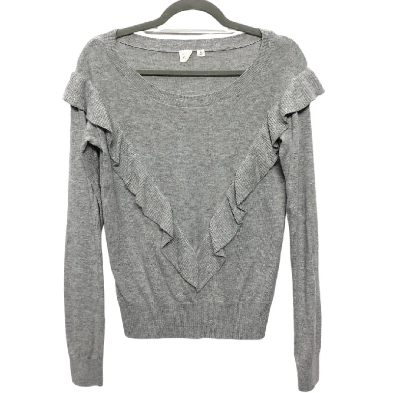 Sweatshirt Crewneck By Gap In Grey, Size: Xs