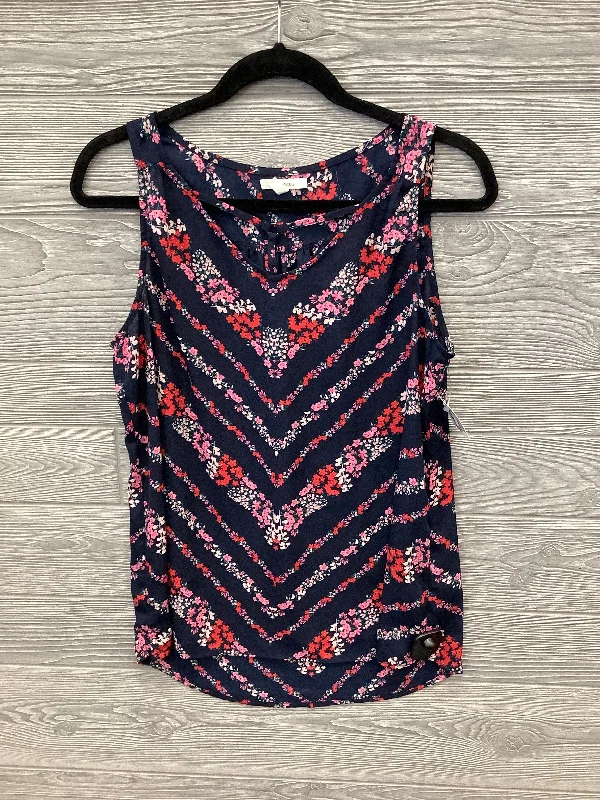 Top Sleeveless By Maurices In Blue, Size: M