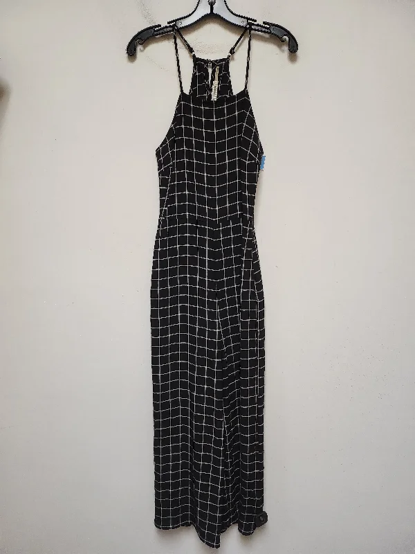 Jumpsuit By Blu Pepper In Checkered Pattern, Size: S