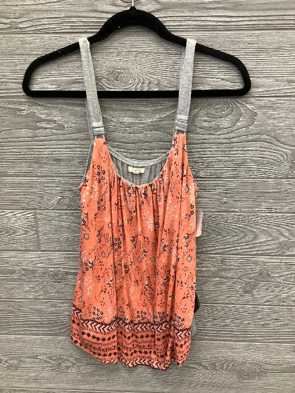 Top Sleeveless By Maurices In Coral, Size: M