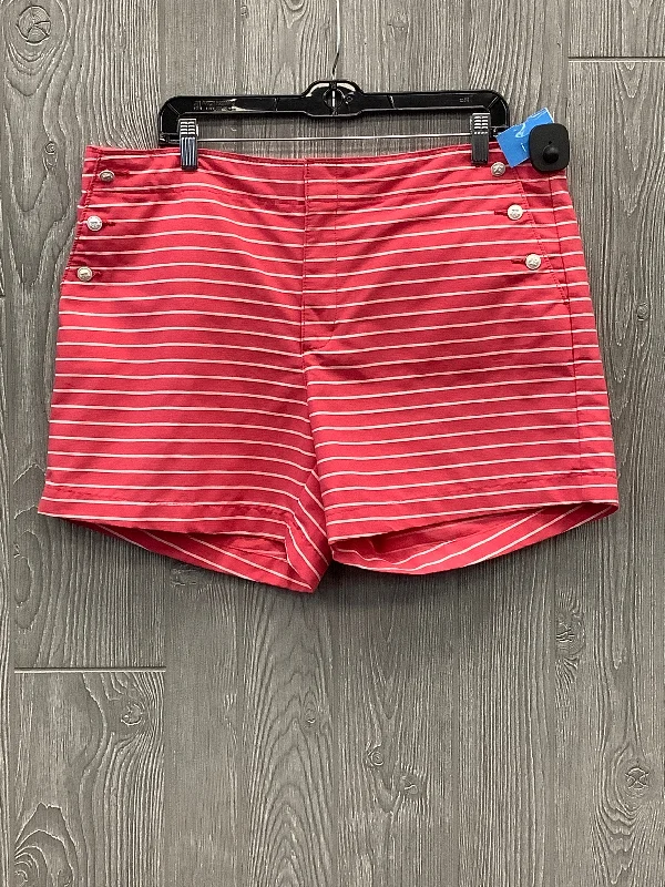 Shorts By Tommy Hilfiger In Striped Pattern, Size: 16