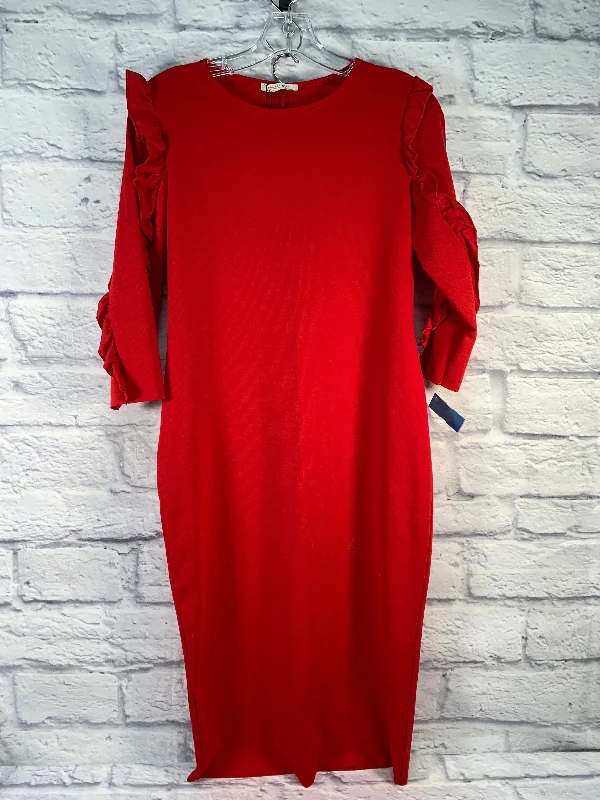 Dress Casual Midi By Zara  Size: L