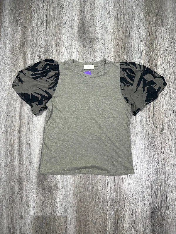 Green Top Short Sleeve T.la, Size Xs