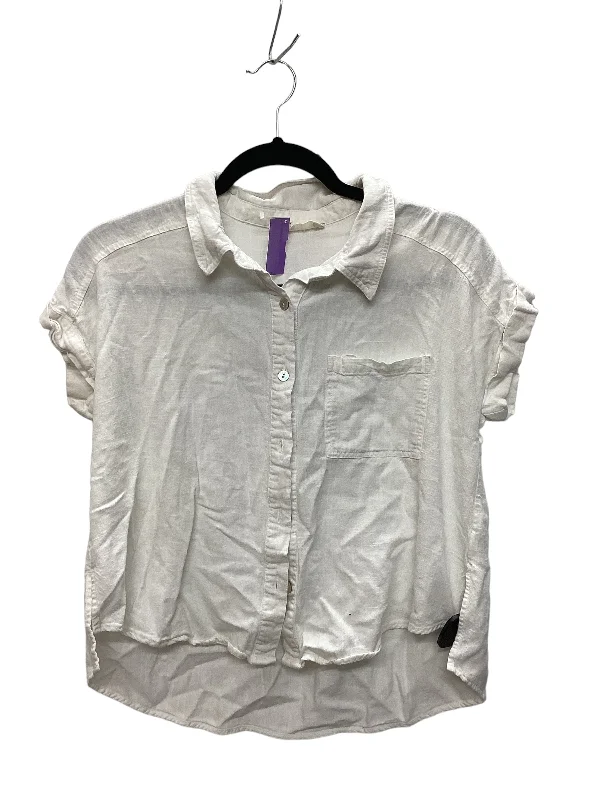 White Top Short Sleeve Altard State, Size S