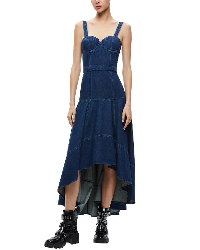 alice + olivia Donella Maxi Dress