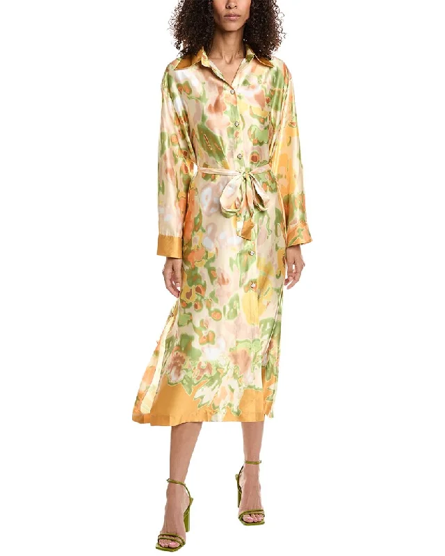 Beulah Maxi Shirtdress