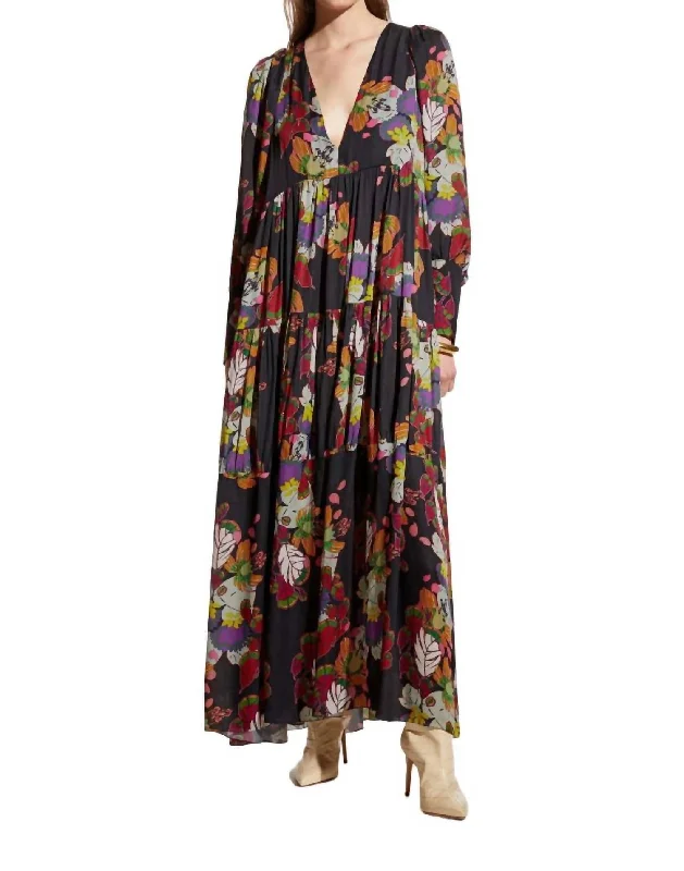 Charlie Maxi Dress In Descanso Garden