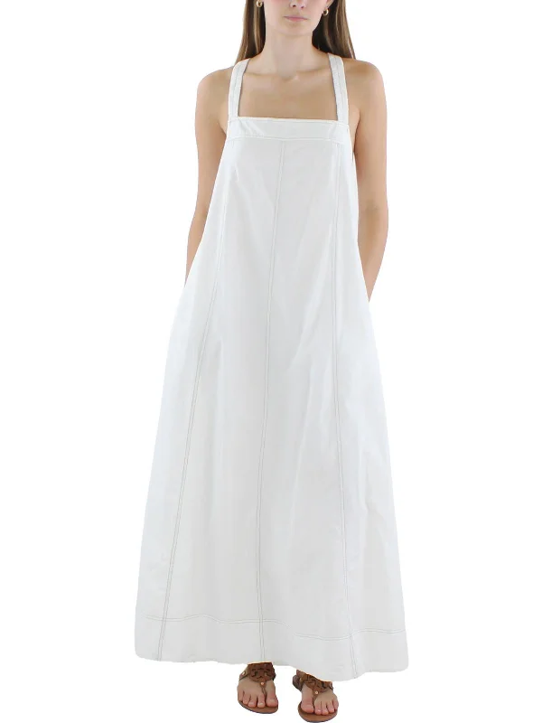 Womens Long Sleeveless Maxi Dress