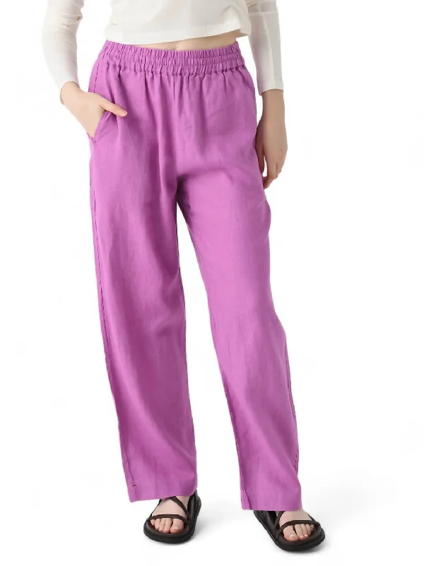 Atticus Pant In Deep Lilac