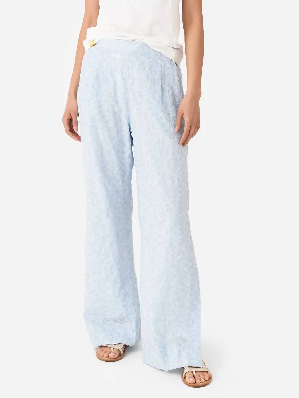 Jules Pant In Sky Bloom