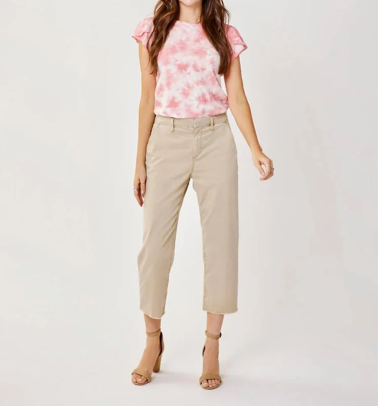 Sausalito Pants In Light Khaki