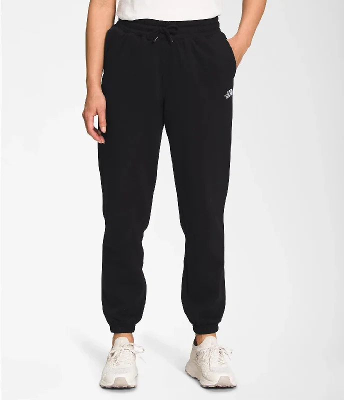 The North Face NF0A7UPL Women's Black White Half Dome Fleece Sweatpant XL SGN542