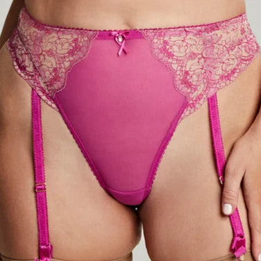 Daphne Suspender Brief 10743 Orchid