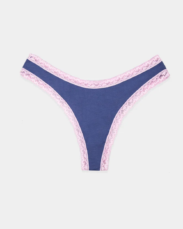 Thong - Indigo and Pirouette