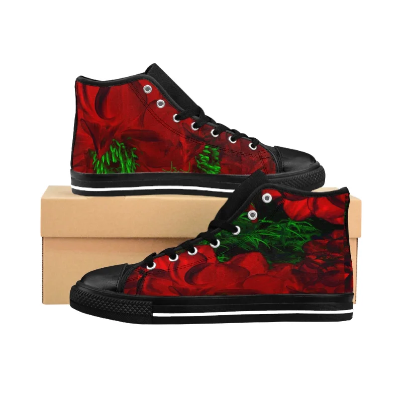 Women's Classic Sneakers FLOWERS FOREVER