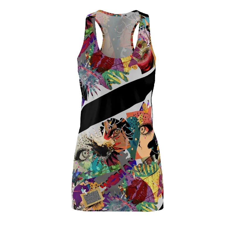 Women's Cut & Sew Racerback Dress (AOP) MARCIA ONE