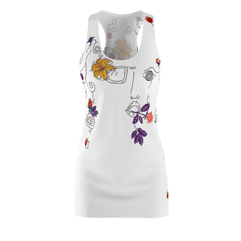 Women's Cut & Sew Racerback Dress FLORALS