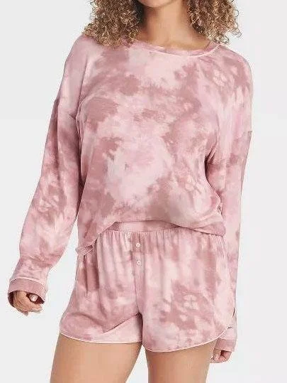 Women's Tie-Dye Pajama Set